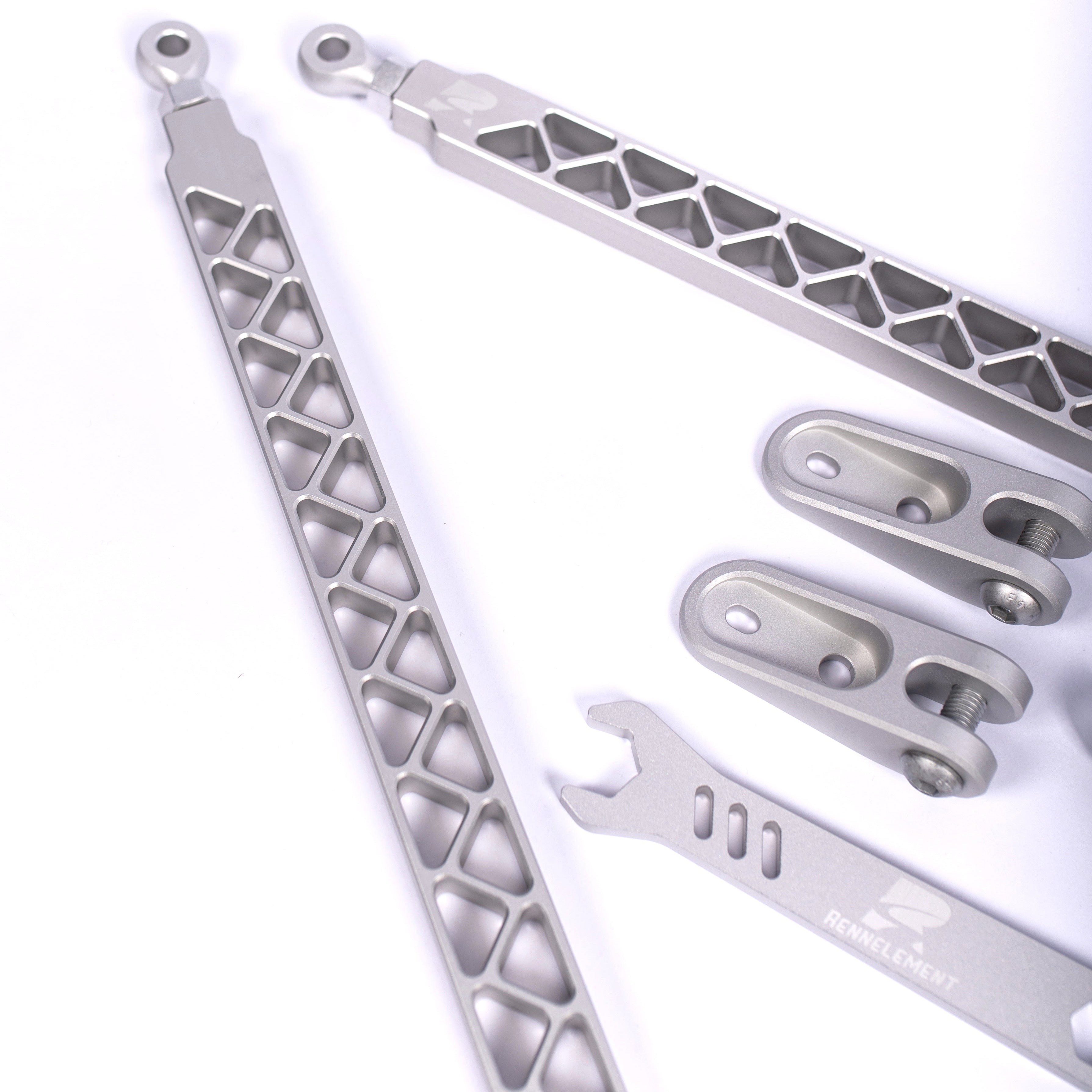 Rennelement RE-1 G8X Billet Aluminum Front Strut Brace – BMW M3 / M4 (G80/G82) + M2 (G87)