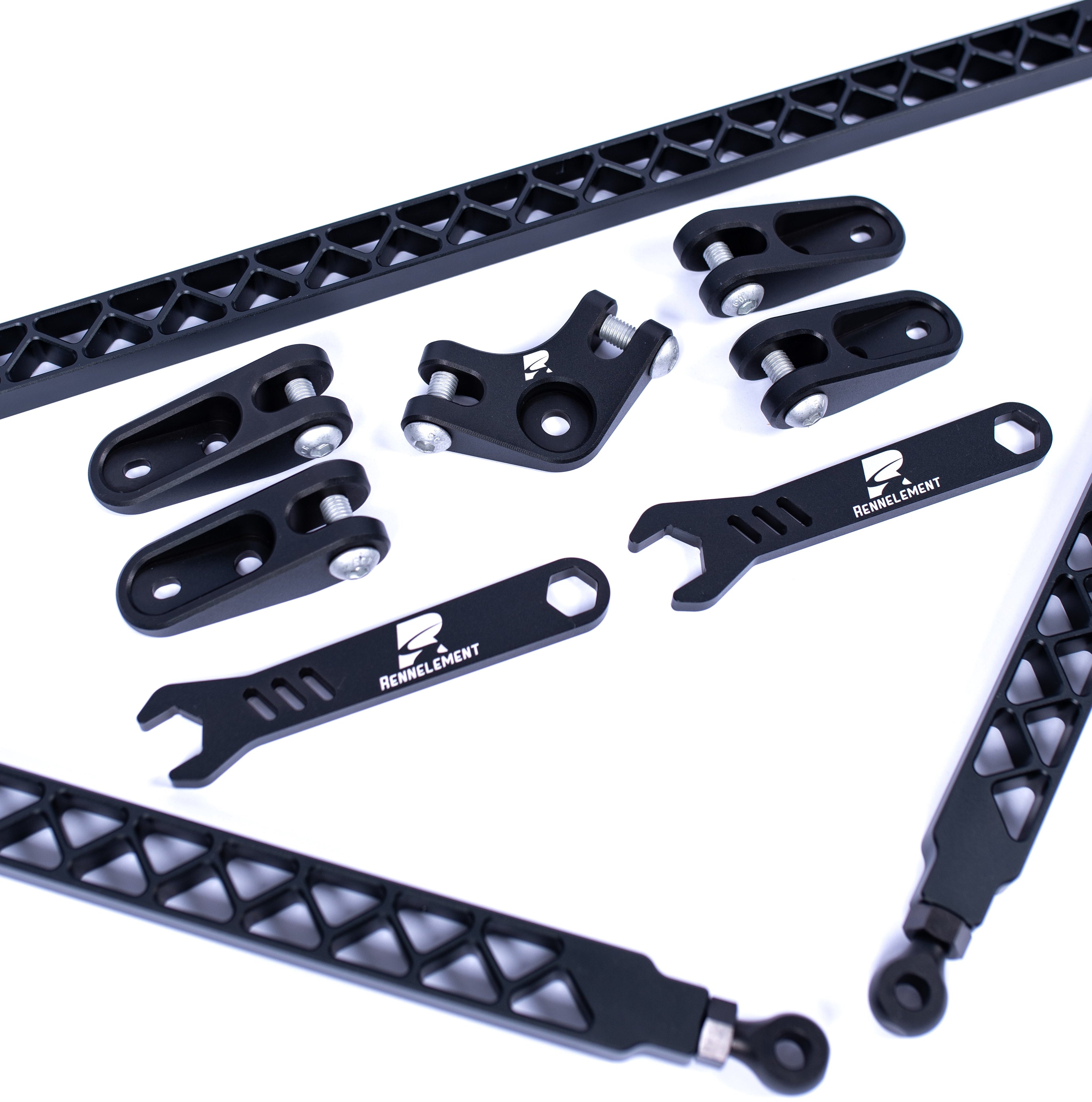 Rennelement RE-1 G8X Billet Aluminum Front Strut Brace – BMW M3 / M4 (G80/G82) + M2 (G87)