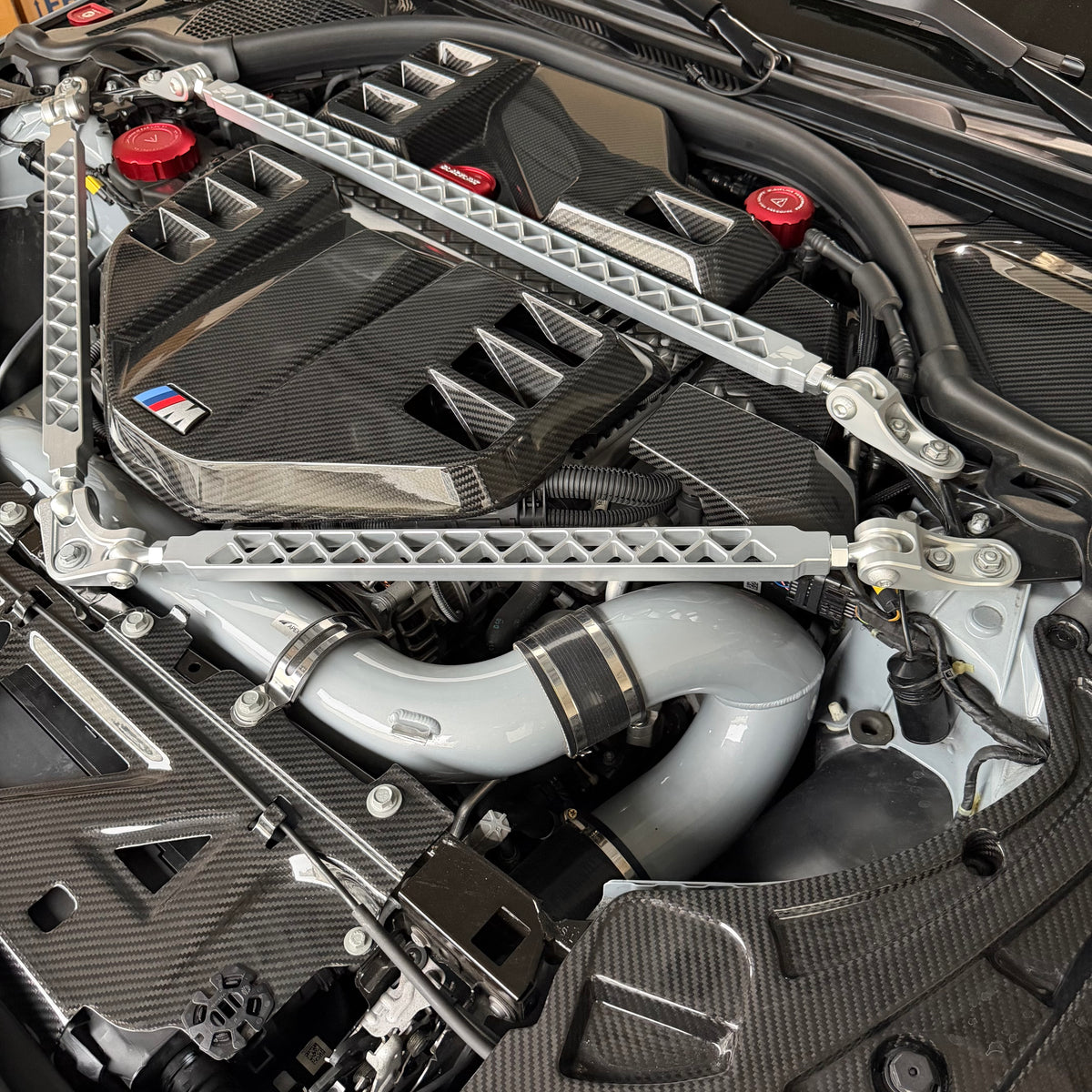 Rennelement RE-1 G8X Billet Aluminum Front Strut Brace – BMW M3 / M4 (G80/G82) + M2 (G87)