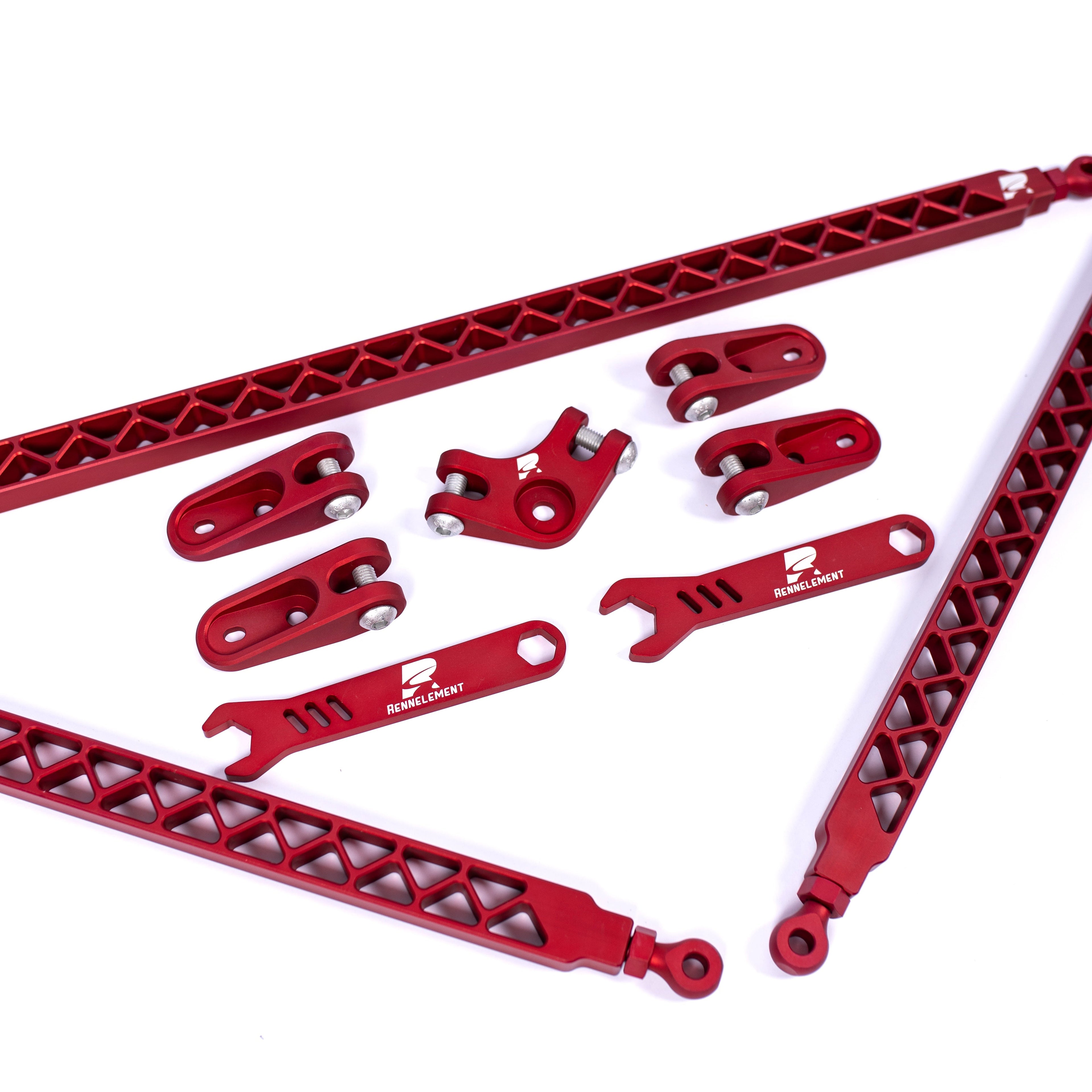 Rennelement RE-1 G8X Billet Aluminum Front Strut Brace – BMW M3 / M4 (G80/G82) + M2 (G87)
