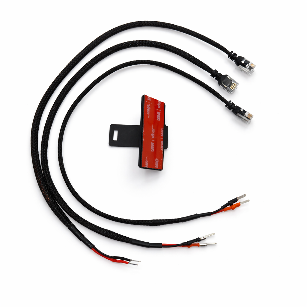 Uniden R8/R7 Complete Radar Detector Install Kit (Mount + Mirror Tap Wire)