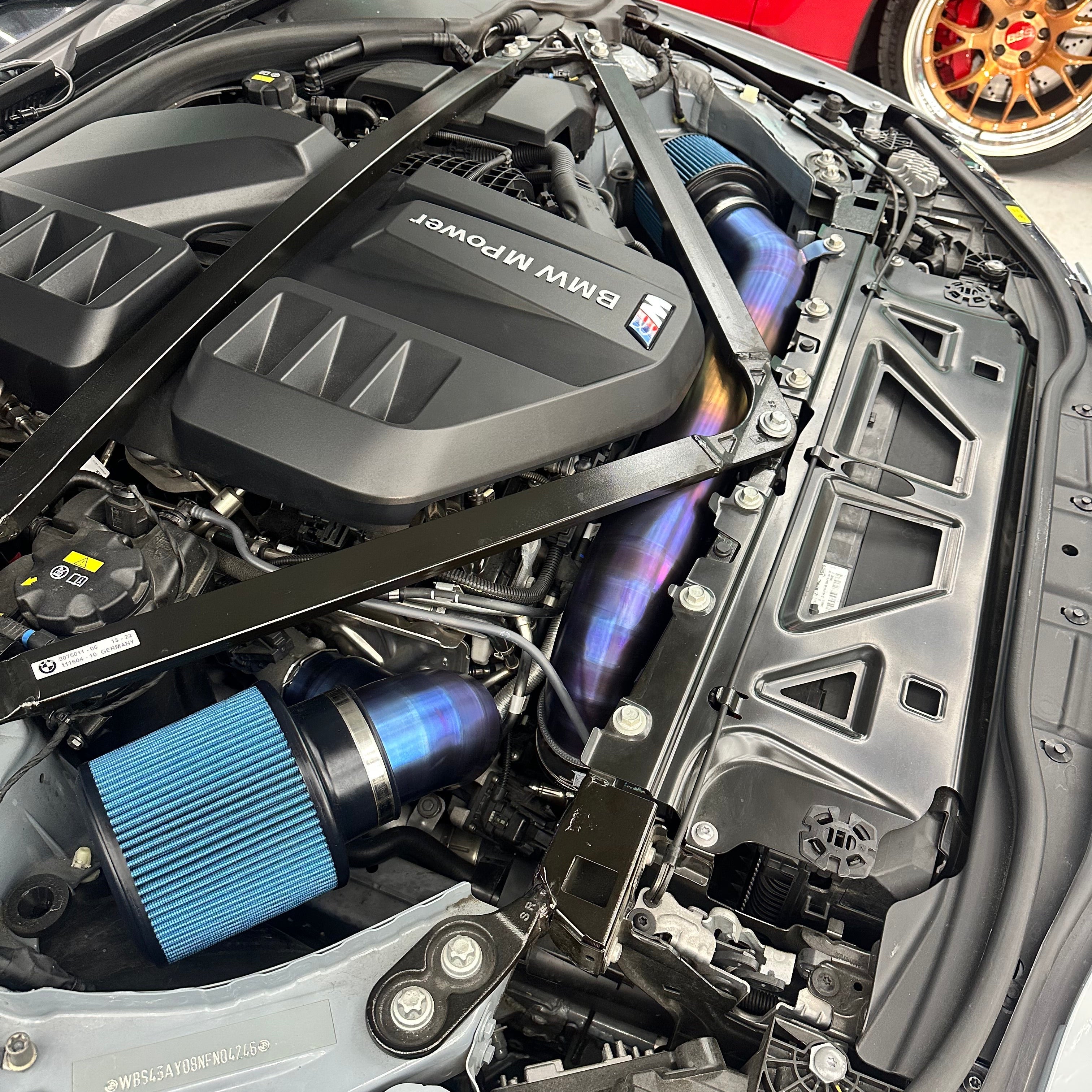 IRL G8X Top Mount Titanium Intake – BMW M3 / M4 (G80/G82) + M2 (G87)
