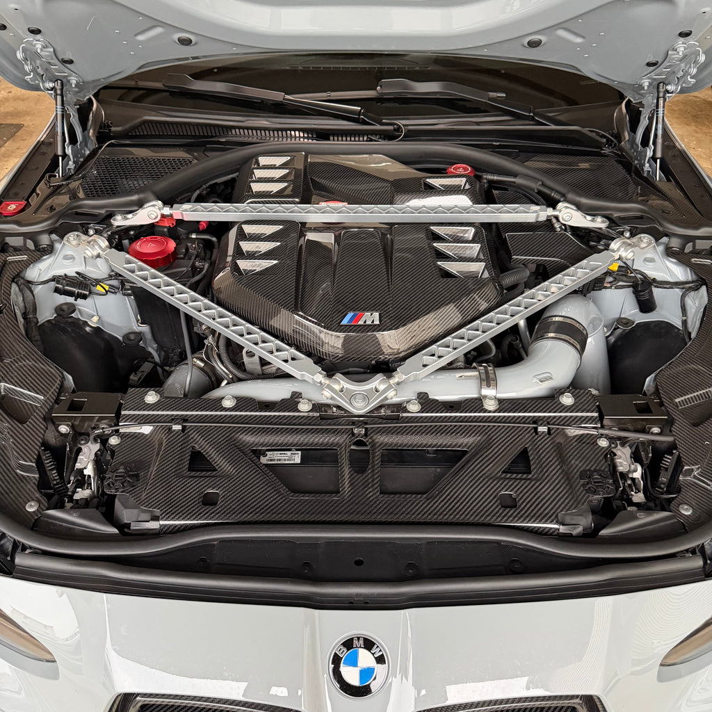 Rennelement RE-1 G8X Billet Aluminum Front Strut Brace – BMW M3 / M4 (G80/G82) + M2 (G87)