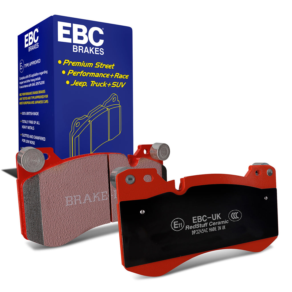 BMW M3 M4 Redstuff Brake Pad Set - EBC Brakes DP32454C (FRONTS)