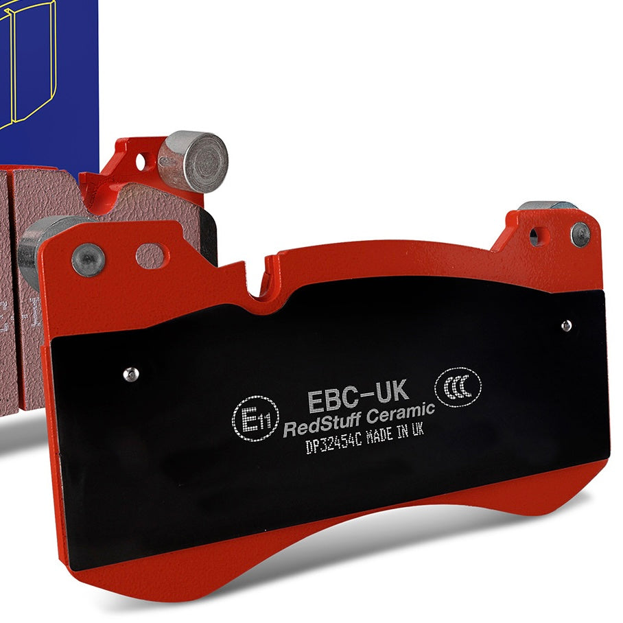 BMW M3 M4 Redstuff Brake Pad Set - EBC Brakes DP32454C (FRONTS)