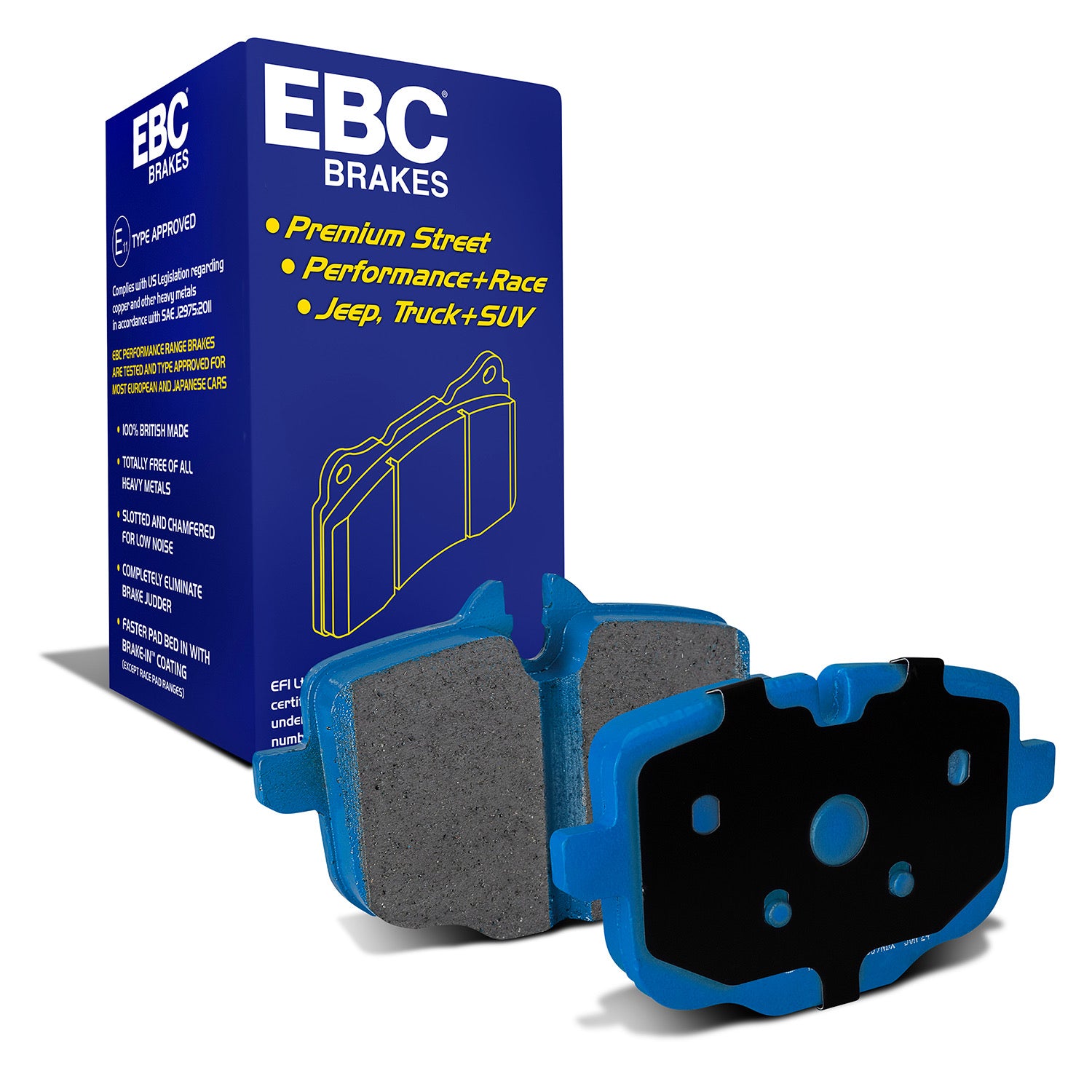BMW M3 M4 Bluestuff Brake Pad Set - EBC Brakes DP52089NDX (REARS)
