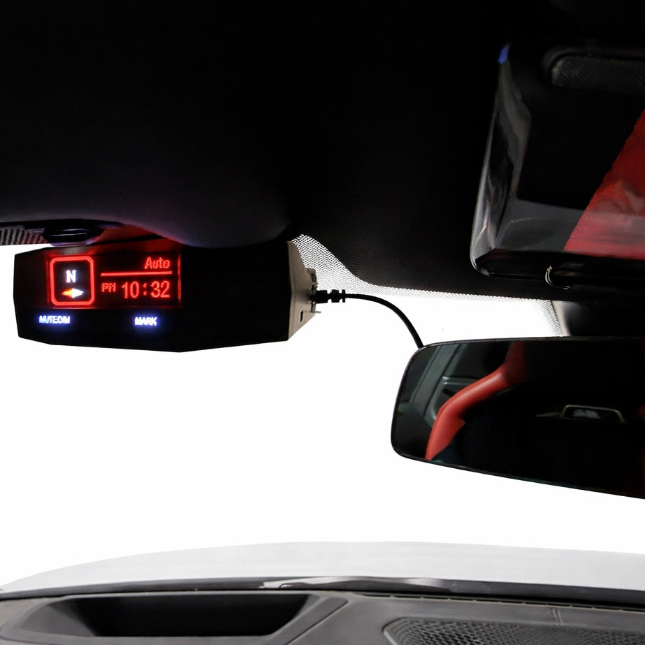 Uniden R8/R7 Complete Radar Detector Install Kit (Mount + Mirror Tap Wire)