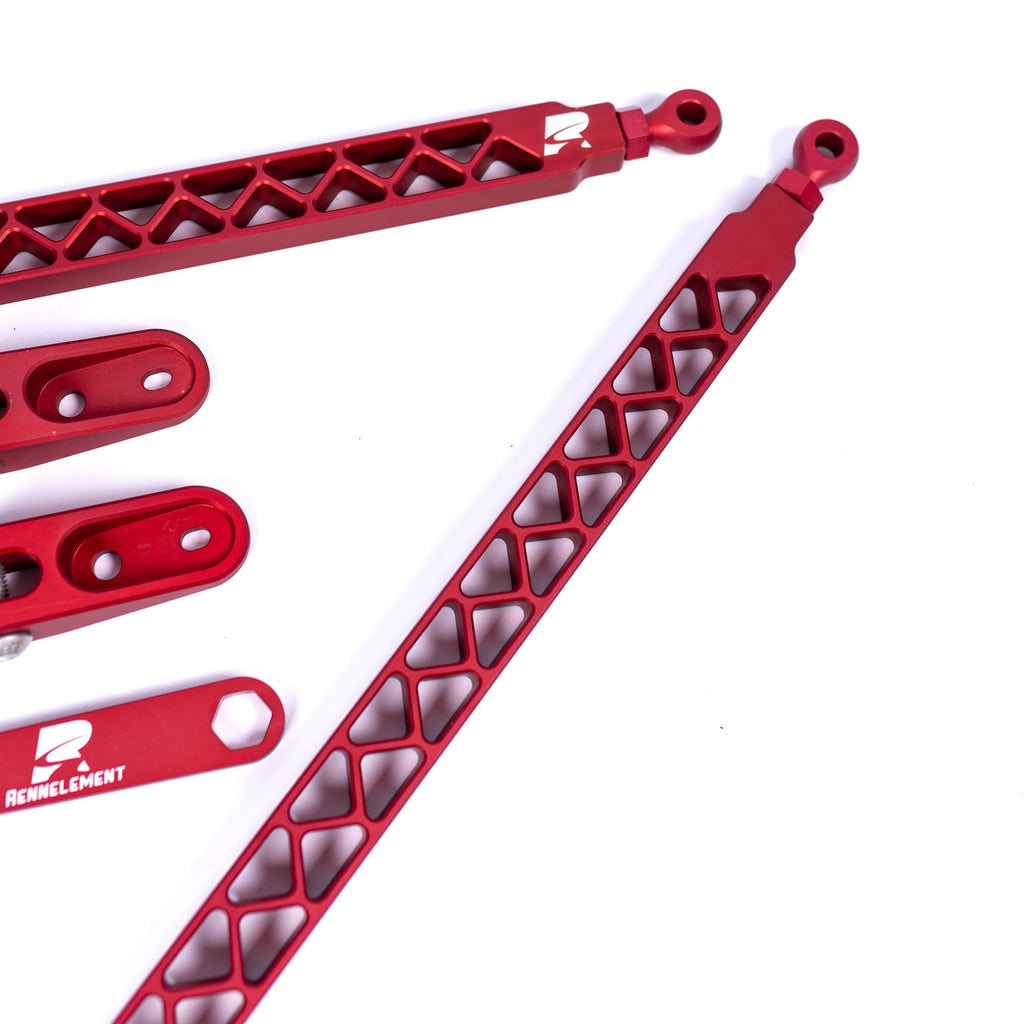 Rennelement RE-1 G8X Billet Aluminum Front Strut Brace – BMW M3 / M4 (G80/G82) + M2 (G87)