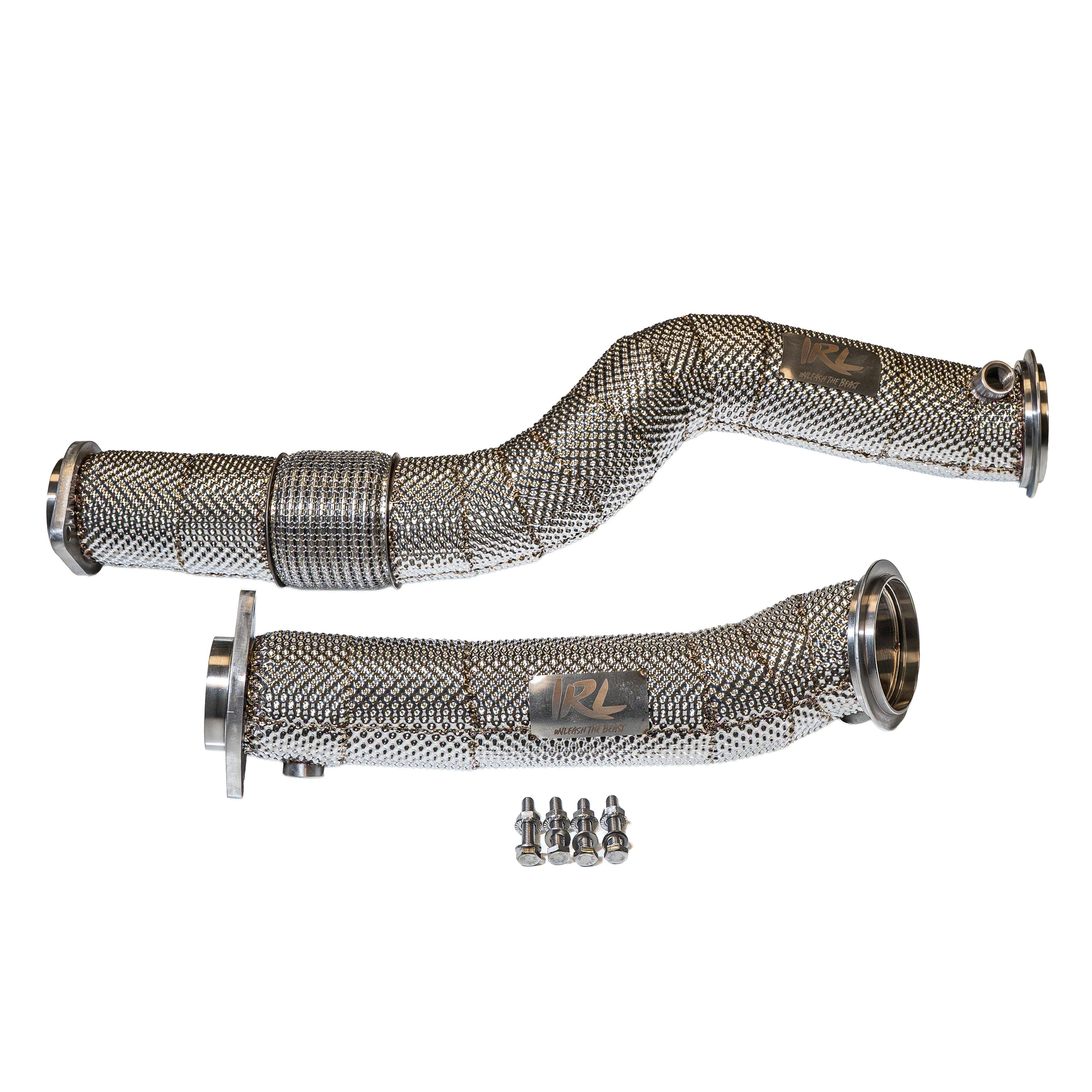 IRL G8X 3.5" MaxFlow Race Downpipes – BMW M3 / M4 (G80/G82) + M2 (G87)