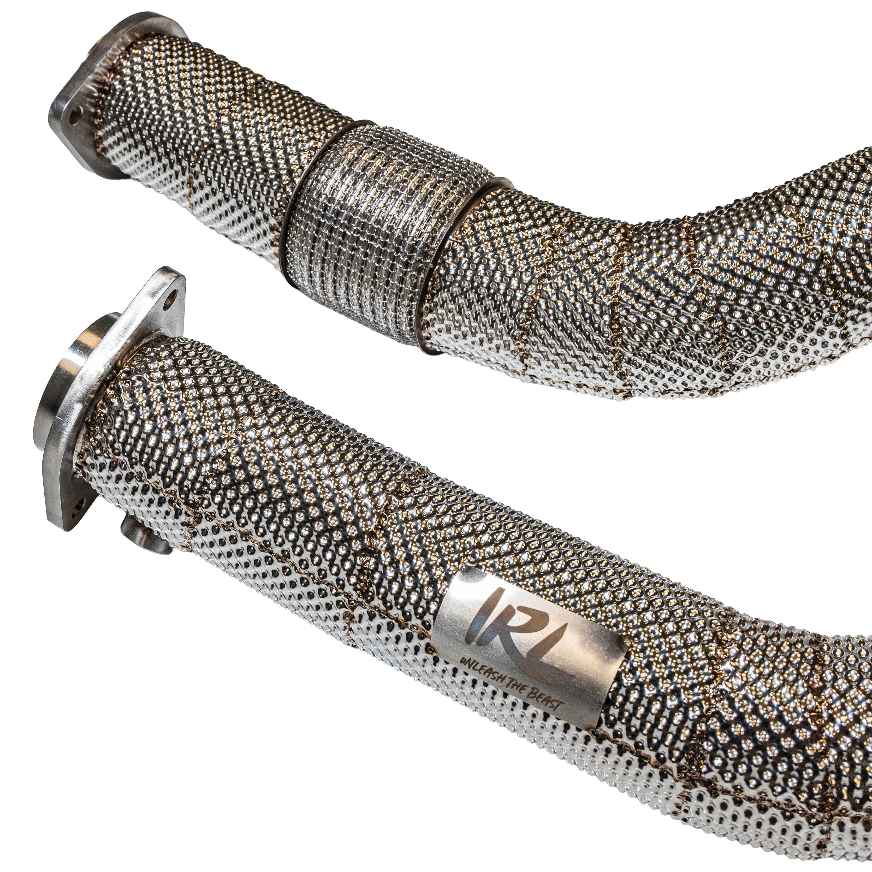 IRL G8X MaxFlow Resonated Race Downpipes – BMW M3 / M4 (G80/G82) + M2 (G87)