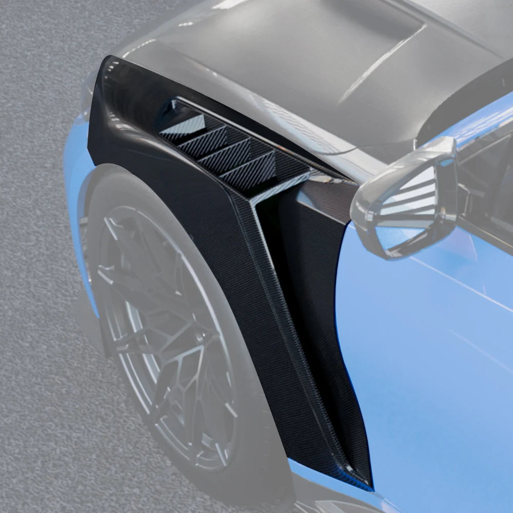 SOOQOO BMW M4 G82 Side Fenders In Prepreg Carbon Fiber