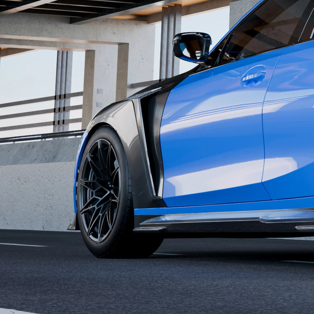 SOOQOO BMW M4 G82 Side Fenders In Prepreg Carbon Fiber