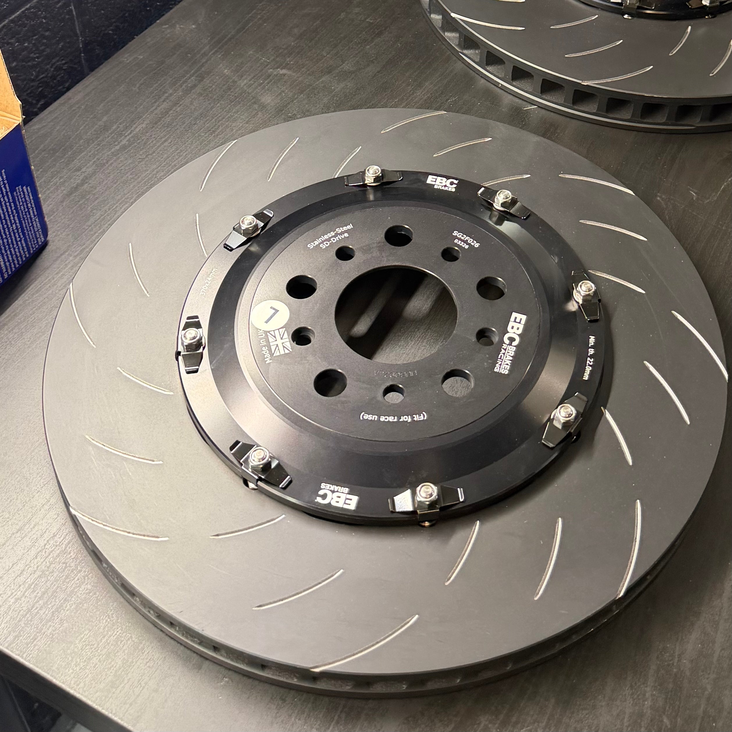EBC G8X SG2F026 REAR Racing 2-Piece Rotors – BMW M3 / M4 (G80/G82) + M2 (G87)