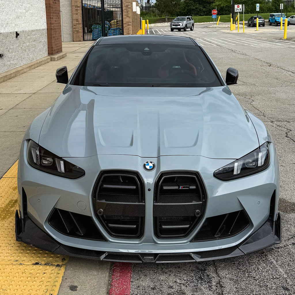SOOQOO V2 BMW M3 G80 M4 G82 Front Grille In Prepreg Carbon Fiber T-367