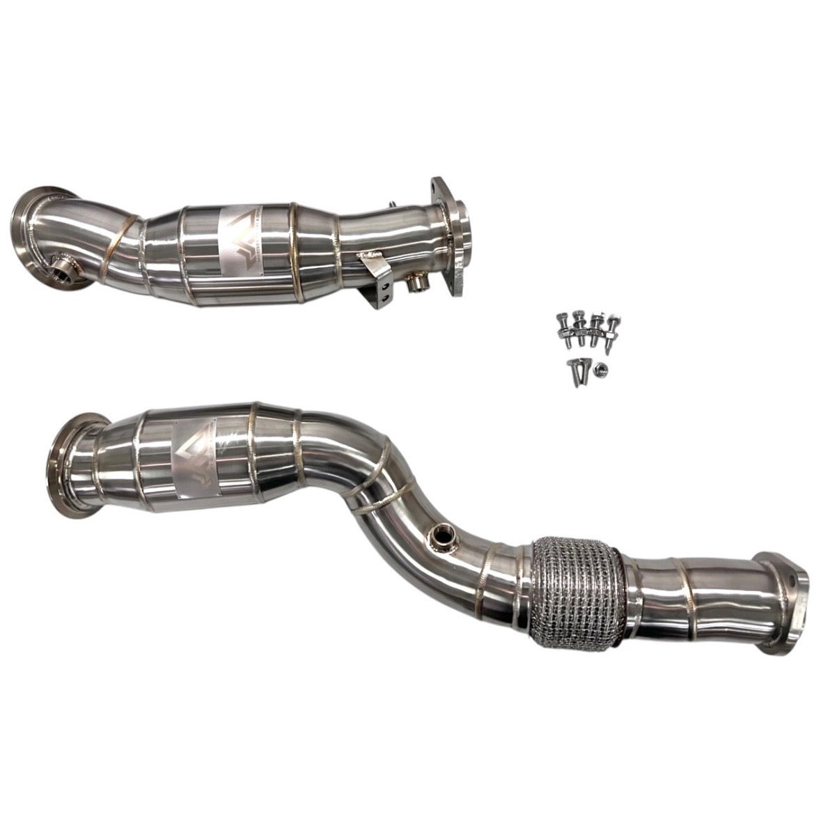 MAD G8X S58 200 Cell Catted Downpipes – BMW M3 / M4 (G80/G82) + M2 (G87)