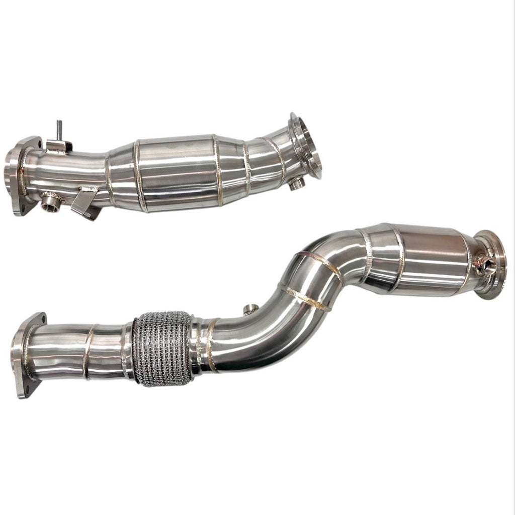 MAD G8X S58 200 Cell Catted Downpipes – BMW M3 / M4 (G80/G82) + M2 (G87)