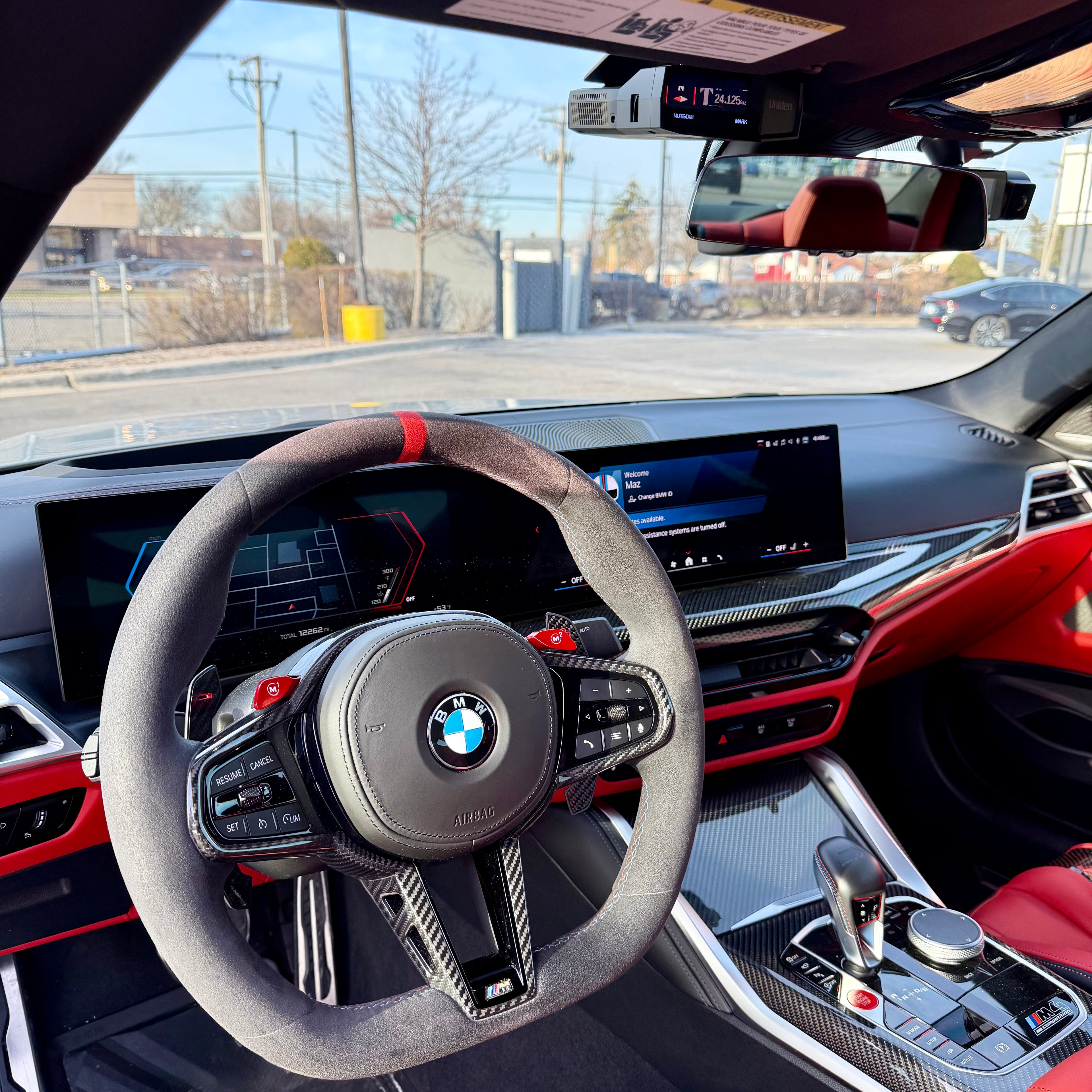 Uniden R8/R7 Radar Mount