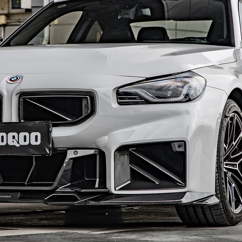 SOOQOO BMW M2 G87 Air Inlets In Prepreg Carbon Fiber (T-337)