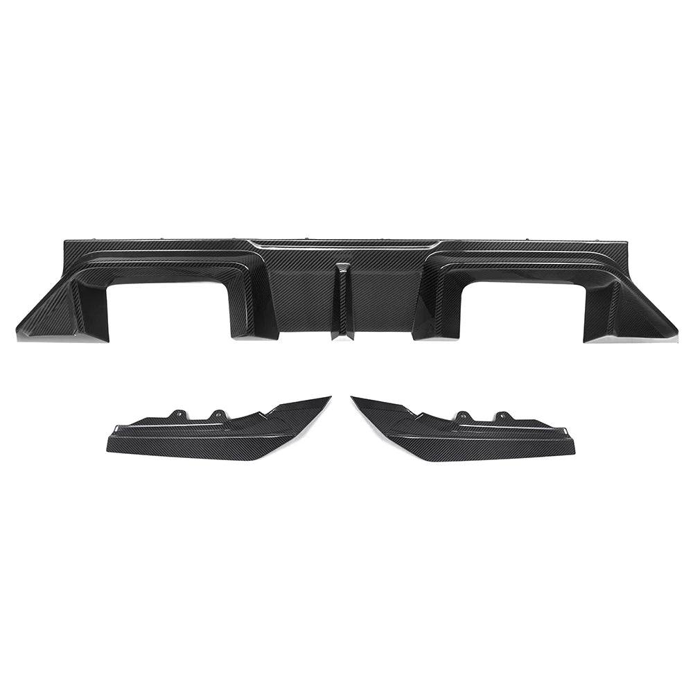 SOOQOO V2 BMW M2 G87 Rear Diffuser In Prepreg Carbon Fiber (T-516B)