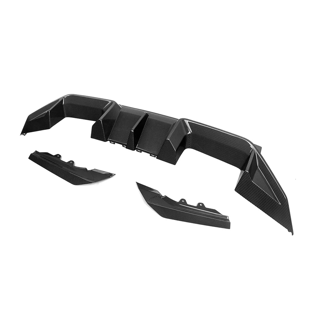 SOOQOO V2 BMW M2 G87 Rear Diffuser In Prepreg Carbon Fiber (T-516B)