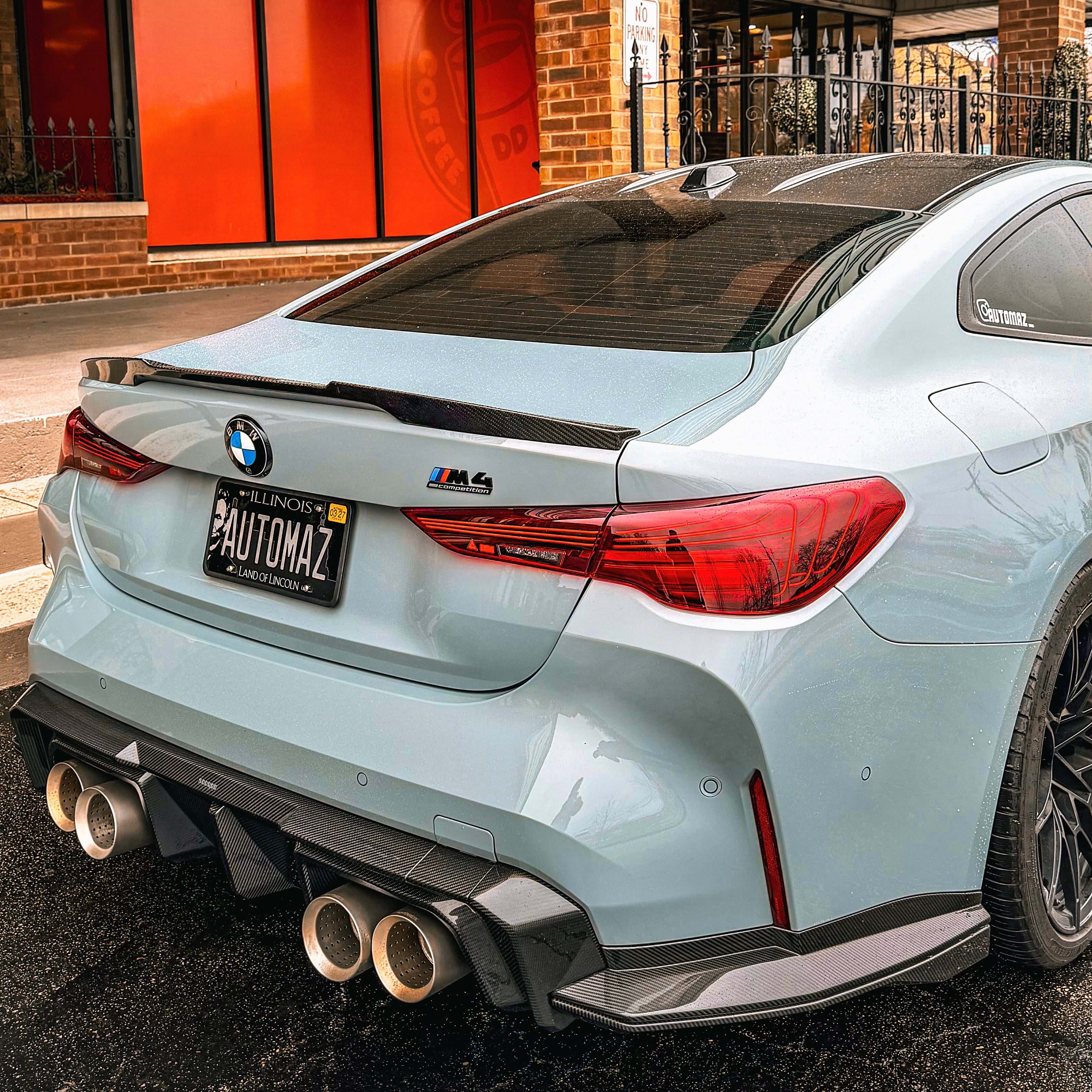 BMW M3 G80 M4 G82 Rear Spoiler Prepreg Carbon Fiber