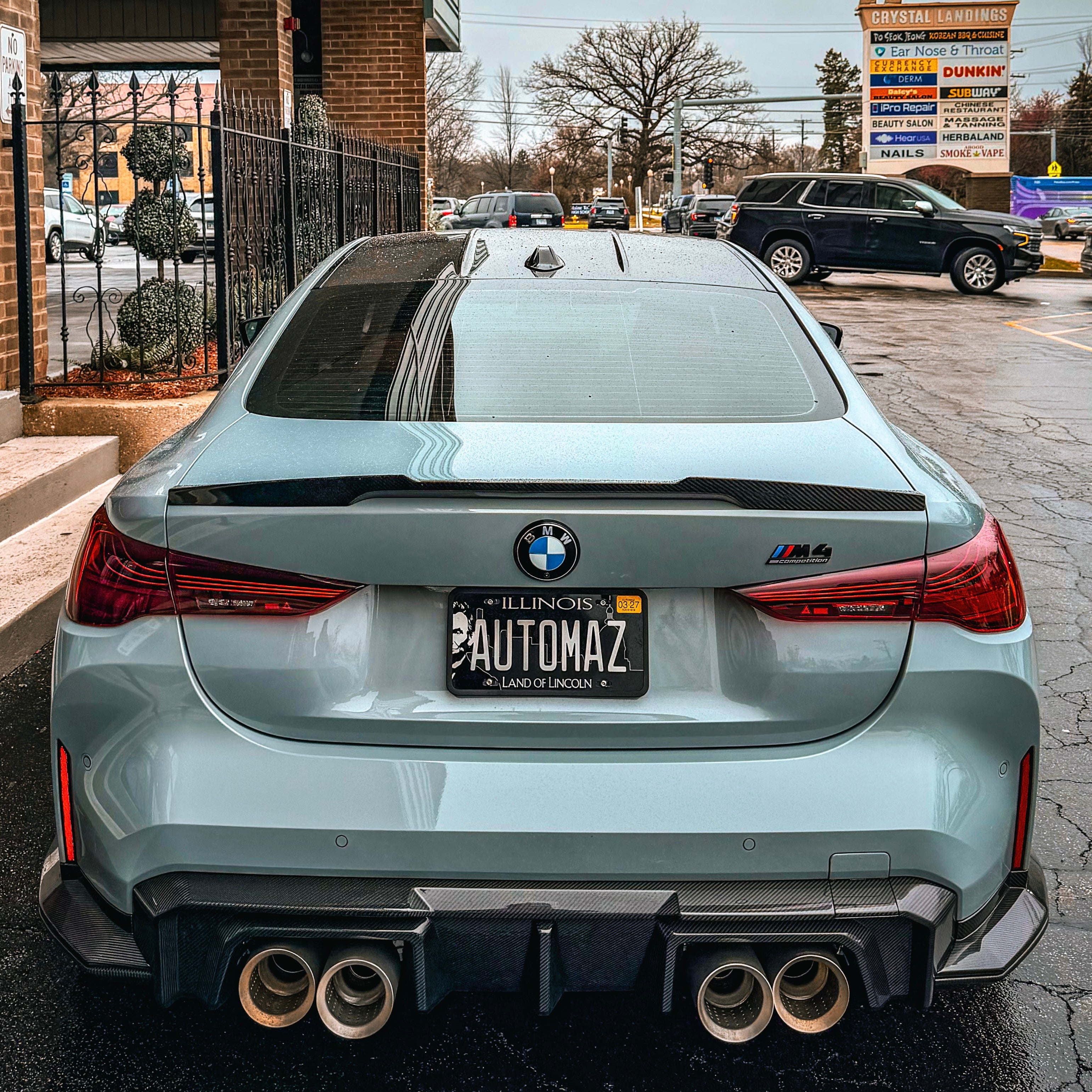 BMW M3 G80 M4 G82 Rear Spoiler Prepreg Carbon Fiber