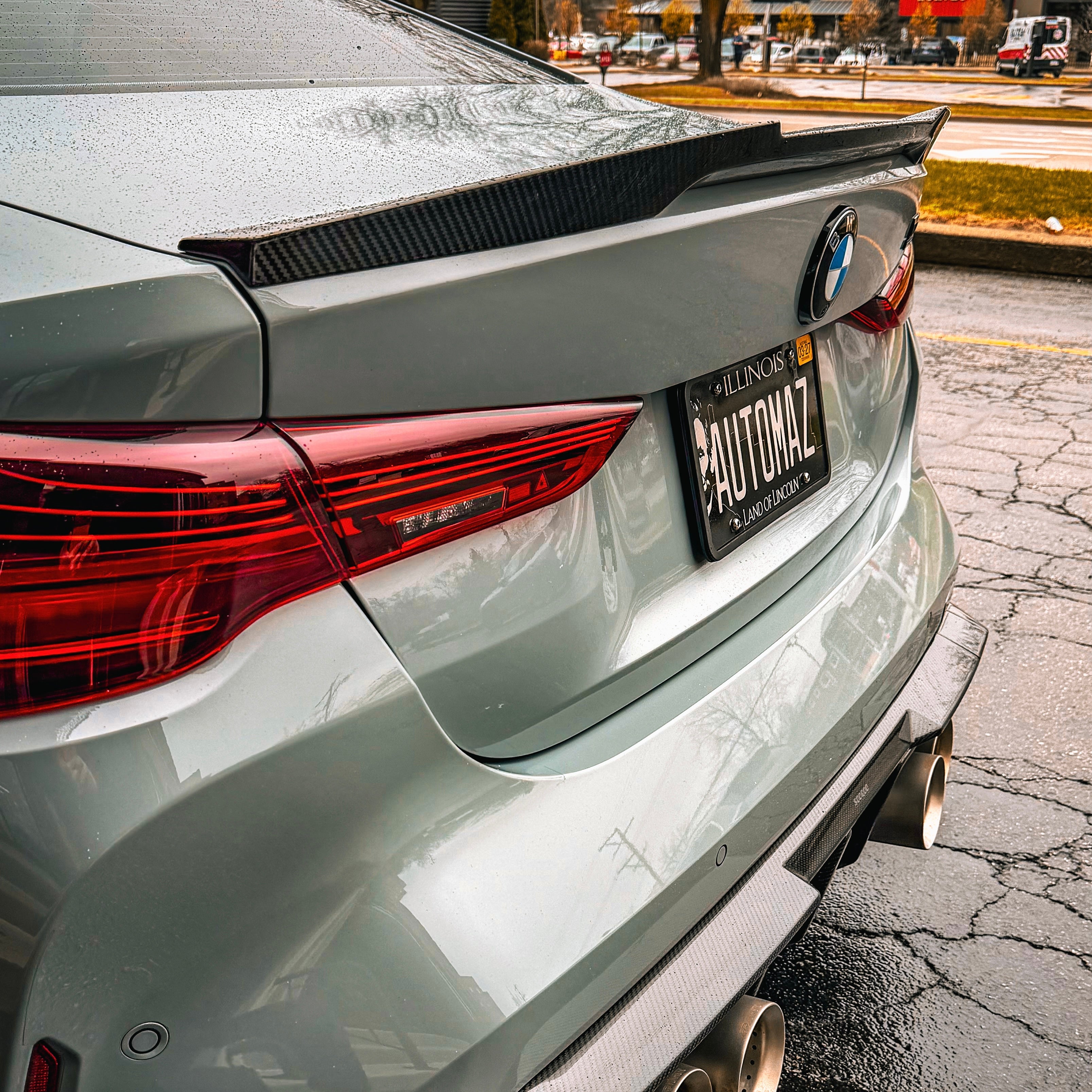 BMW M3 G80 M4 G82 Rear Spoiler Prepreg Carbon Fiber