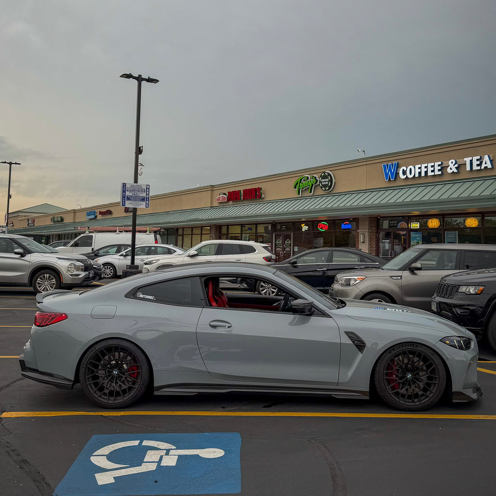 SOOQOO BMW M4 G82 Side Skirt In Prepreg Carbon Fiber T-325