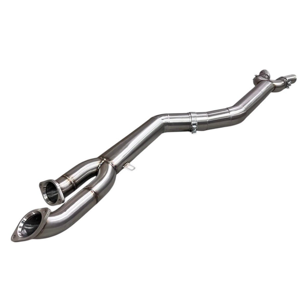MAD BMW S58 4" Fat Boy Single Midpipe M3 M4 G80 G82