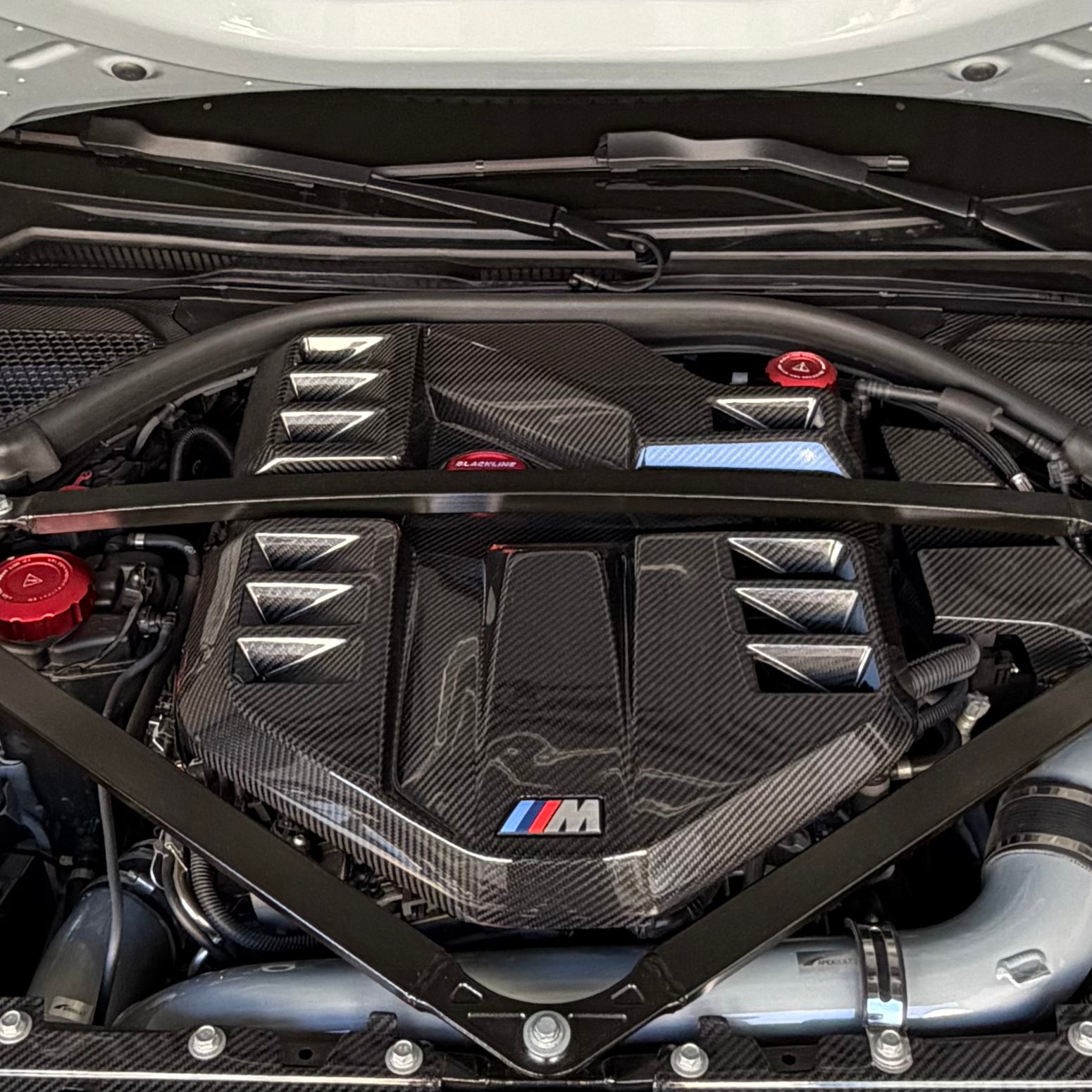 G8X Dry Carbon Fiber Full Size Engine Cover
