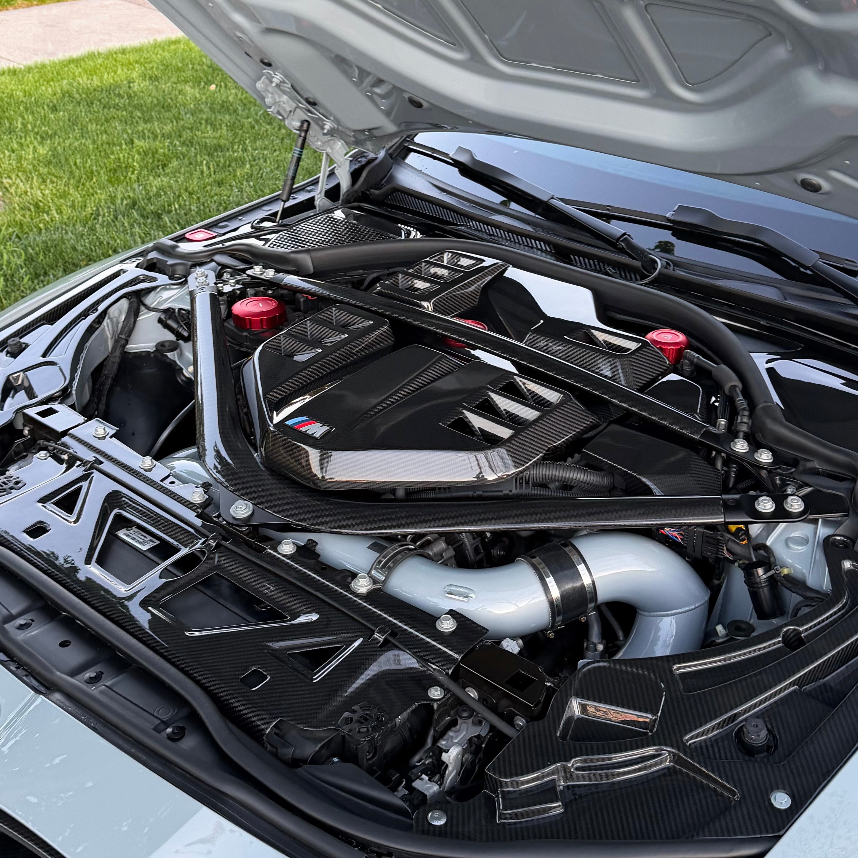 G8X Dry Carbon Fiber Full Size Engine Cover