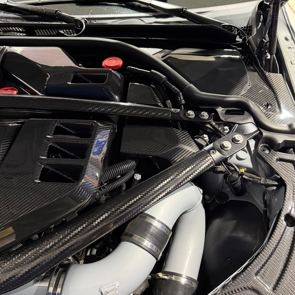 G8X Dry Carbon DME/ECU Cover