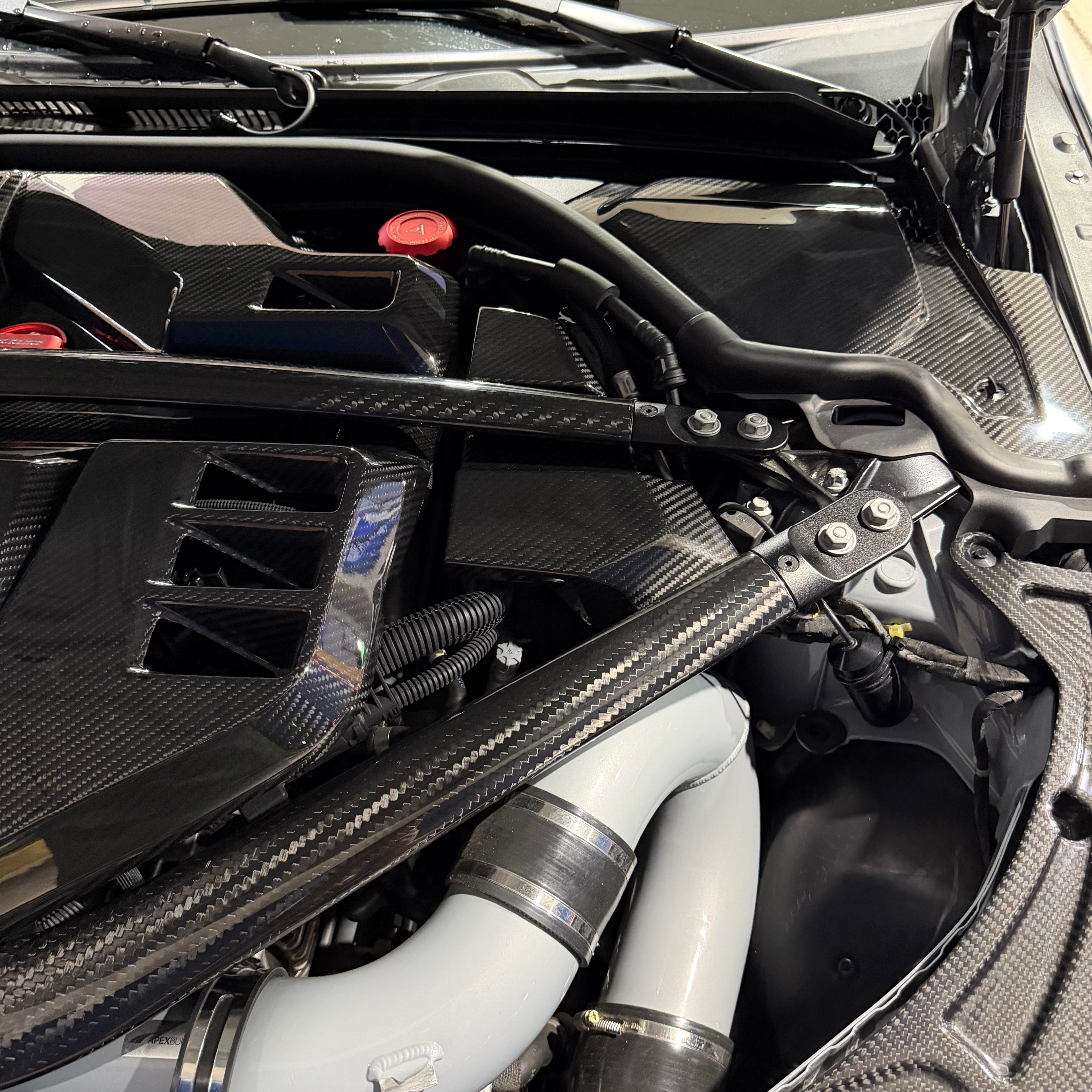 G8X Dry Carbon DME/ECU Cover