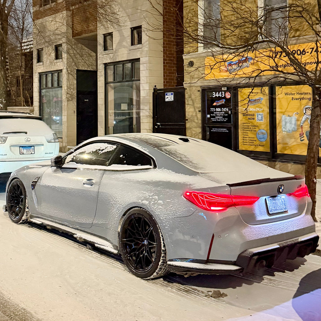 SOOQOO V2 BMW M4 G82 G83 Rear Diffuser In Prepreg Carbon Fiber T-519A & T-518