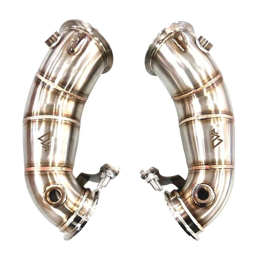 MAD F9X S63R Fatboy Primary Downpipes – BMW M5 / M8 (F90/F92)