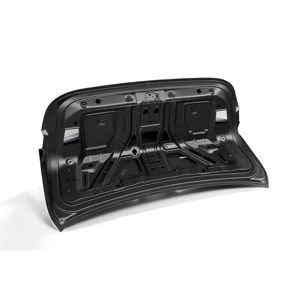 SOOQOO BMW M3 G80 REAR TRUNK LID IN PRIMER FINISH CARBON