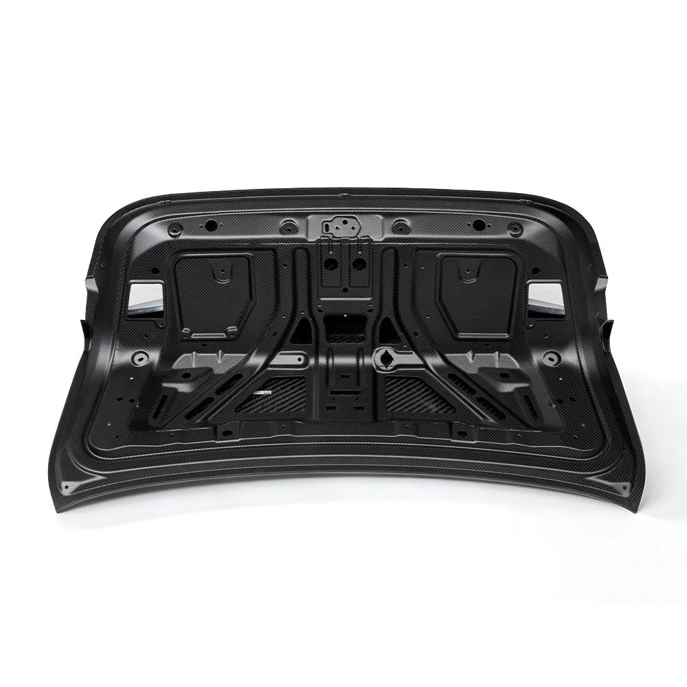 SOOQOO BMW M4 G82 REAR TRUNK LID IN PRIMER FINISH CARBON