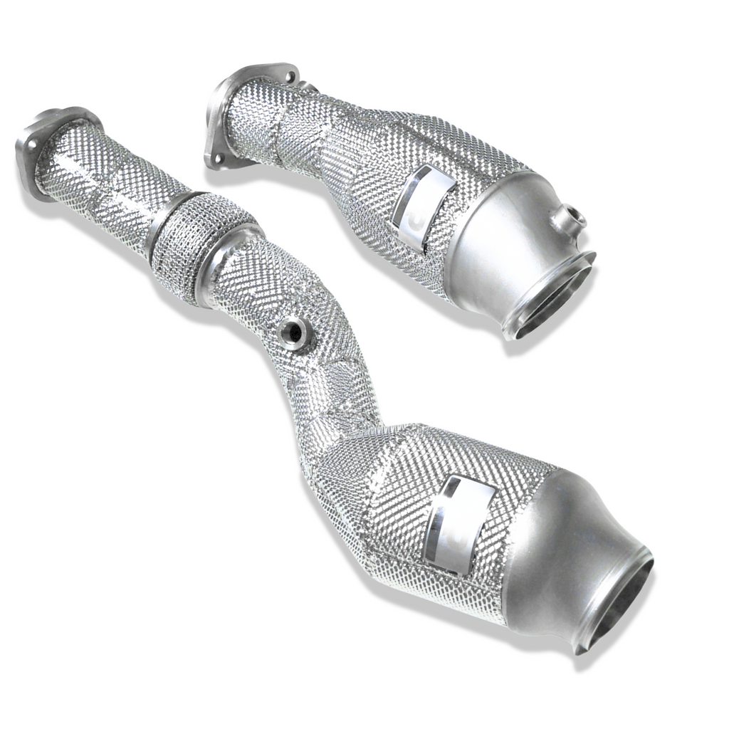Yonristic Performance BMW S58 High-Flow Catted Downpipes