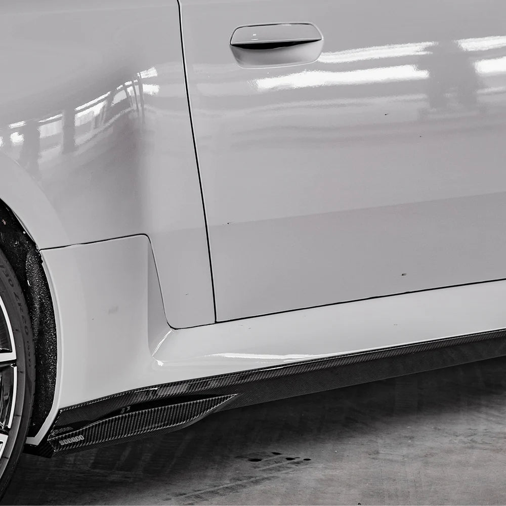 SOOQOO BMW M2 G87 Side Skirt In Prepreg Carbon Fiber T-335