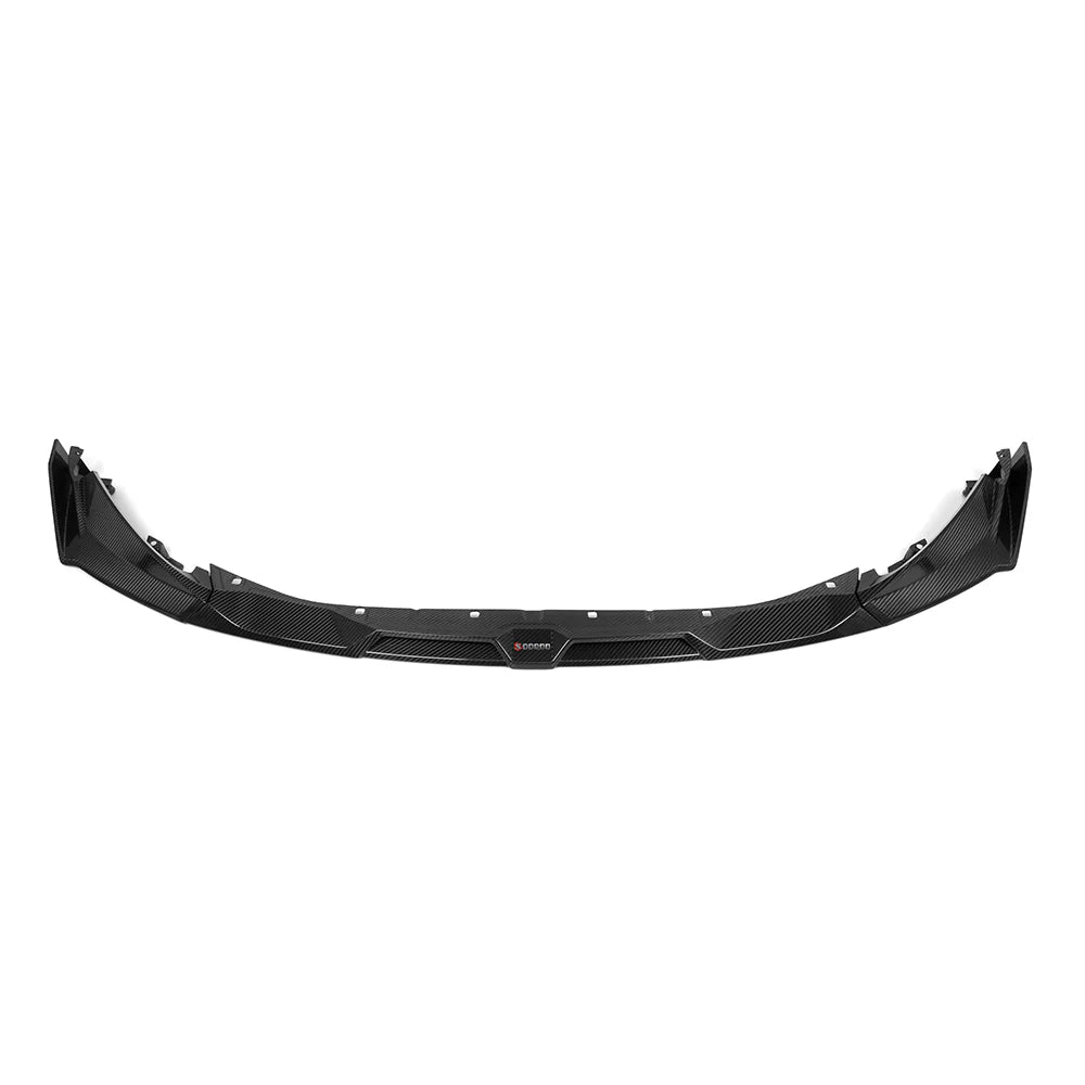 SOOQOO V1 BMW G8x M3 M4 Front Lip In Prepreg Carbon Fiber T-321