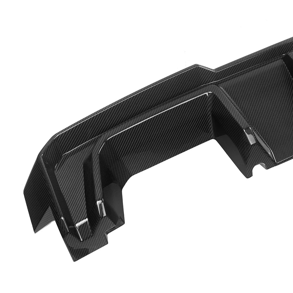 SOOQOO V2 BMW M4 G82 G83 Rear Diffuser In Prepreg Carbon Fiber T-519A & T-518