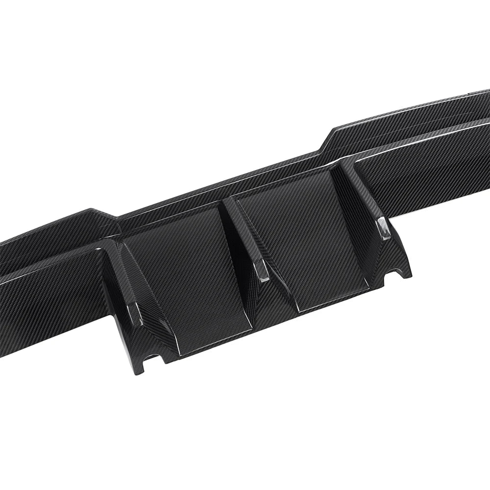 SOOQOO V2 BMW M4 G82 G83 Rear Diffuser In Prepreg Carbon Fiber T-519A & T-518