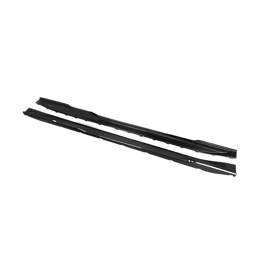 SOOQOO BMW M3 G80 Side Skirt In Prepreg Carbon Fiber T-322