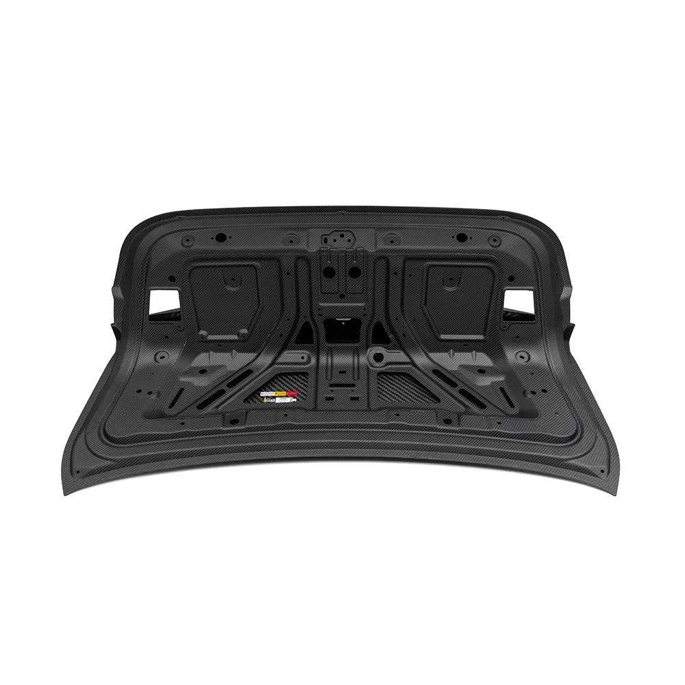 SOOQOO BMW M3 G80 Rear Trunk Lid In Prepreg Carbon Fiber