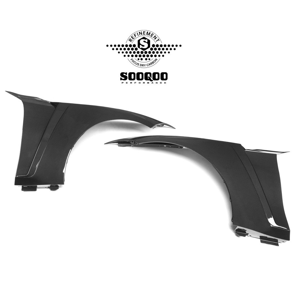 SOOQOO BMW M4 G82 Side Fenders In Prepreg Carbon Fiber