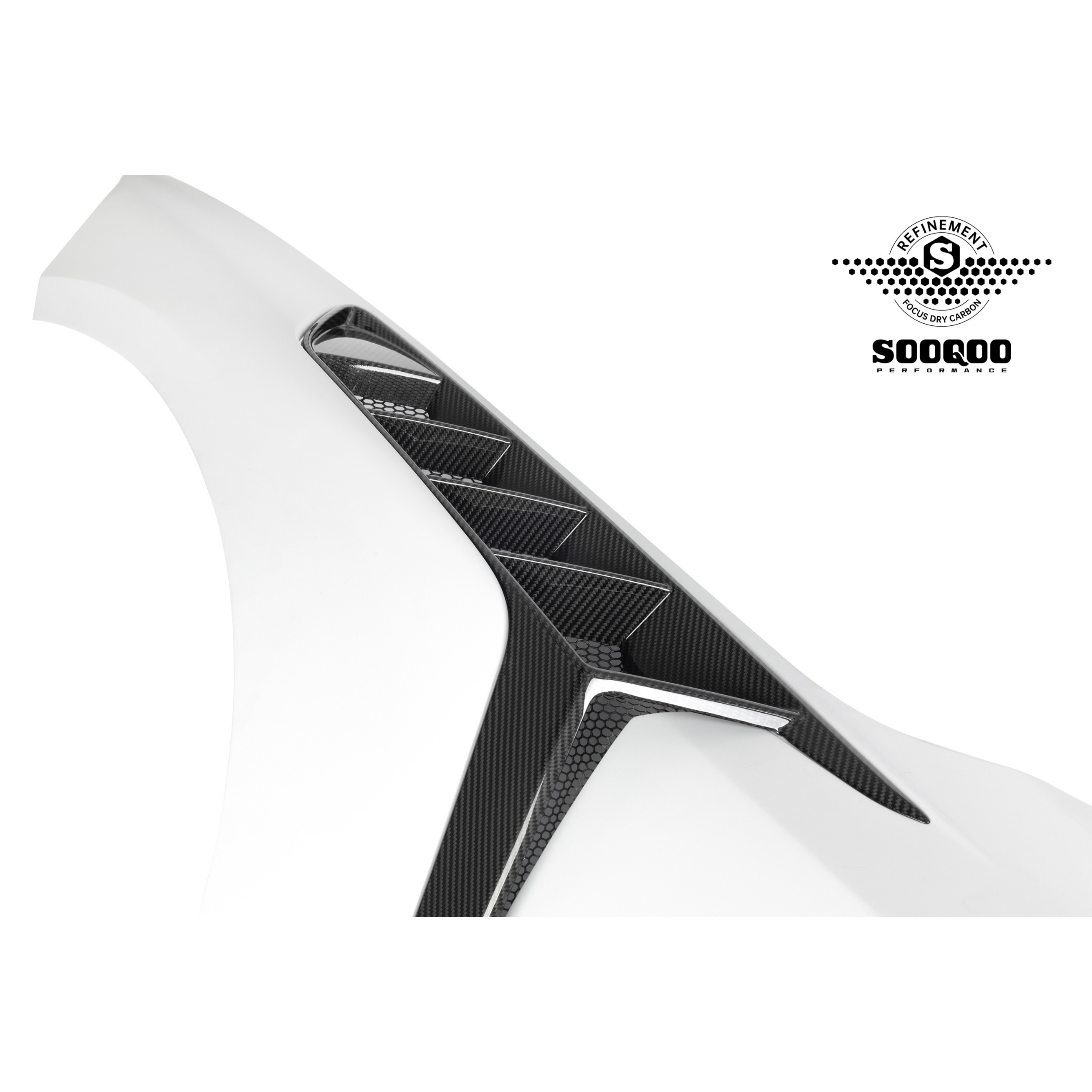 SOOQOO BMW M3 G80 Side Fenders In Prepreg Carbon Fiber