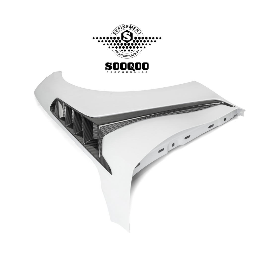 SOOQOO BMW M3 G80 Side Fenders In Prepreg Carbon Fiber