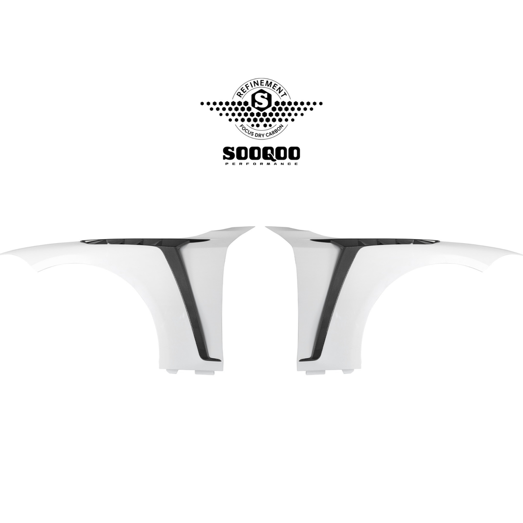 SOOQOO BMW M4 G82 Side Fenders In Prepreg Carbon Fiber