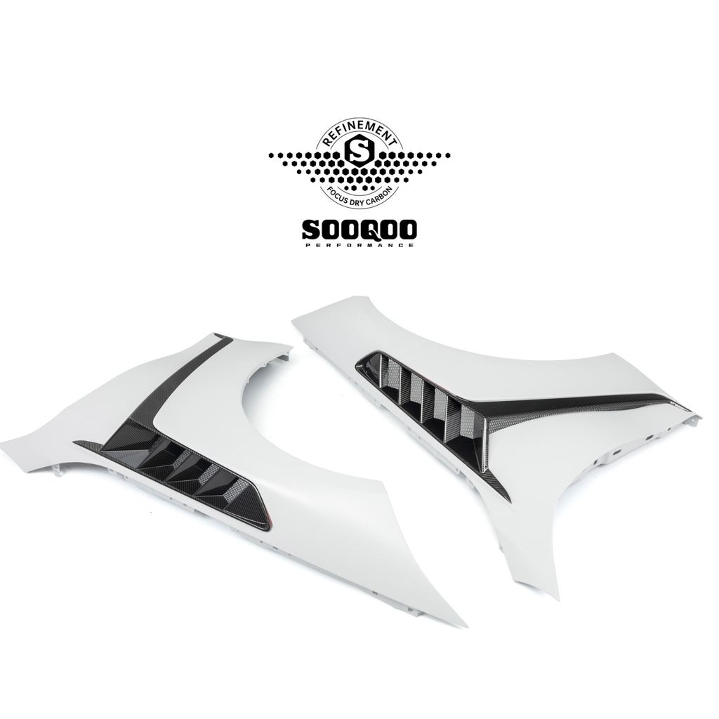 SOOQOO BMW M4 G82 Side Fenders In Prepreg Carbon Fiber