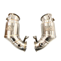 MAD F9X S63R 200 CEL Catted Primary Downpipes – BMW M5 / M8 (F90/F92)
